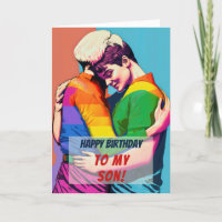 Gay Son von Mama Geburtstag