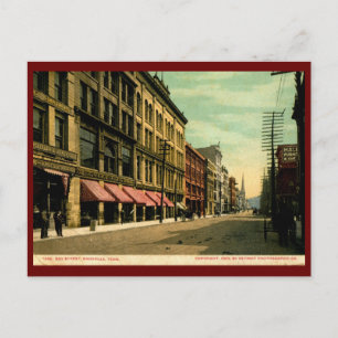 Gay St., Knoxville, Tennessee 1903 Vintage auf Deu Postkarte