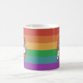 Gay & Stolz Pride LGBTQ+ Kaffeetasse (Mittel)
