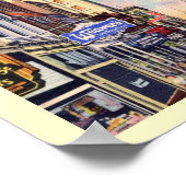 Gay Street, Knoxville, Tennessee Vintag Poster (Ecke)