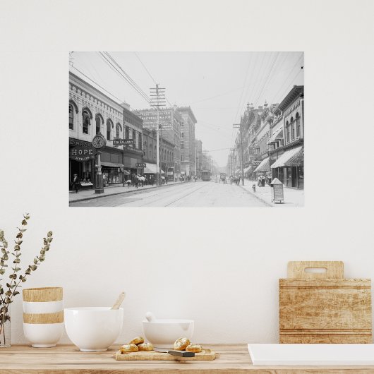 Gay Street Poster (Küche)