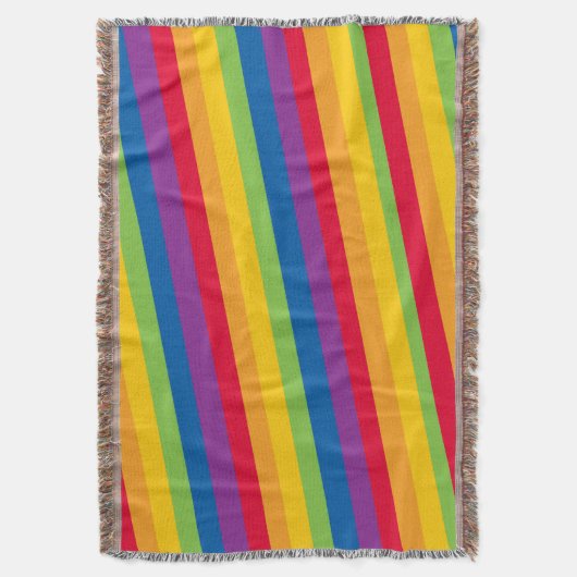 Gay Stripes Decke (Vorderseite Vertikal)