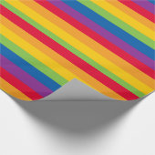 Gay Stripes Geschenkpapier (Ecke)