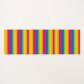 Gay Stripes Yogamatte (Rückseite (Horizontal))
