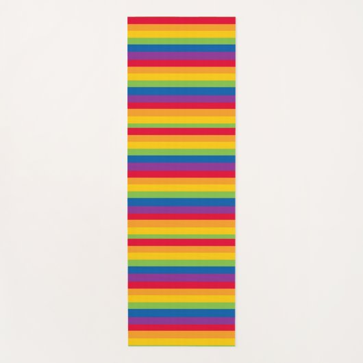 Gay Stripes Yogamatte (Vorderseite)