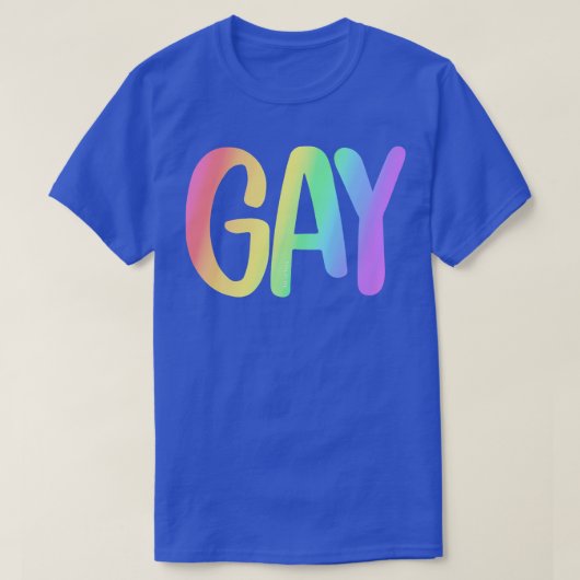 Gay T-Shirt (Design vorne)