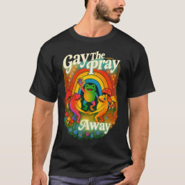 "Gay The Pray Away" Hütte Shirt | Retro Pride