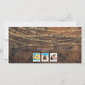 "Gay Tidings" LGBT 3-Foto-Urlaubskarte (Rückseite)