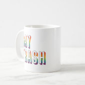 Gay Trash Kaffeetasse (Vorderseite Links)