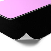 Gay Twink Pride Flag Poster (Ecke)