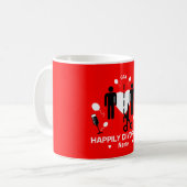 Gay Typ Divorce Party Kaffee Tasse (Vorderseite Links)