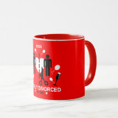 Gay Typ Scheidung Überlebende Tasse (VorderseiteRechts)