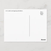 Gay Übergabe an deine Wünsche Postkarte (Rückseite)