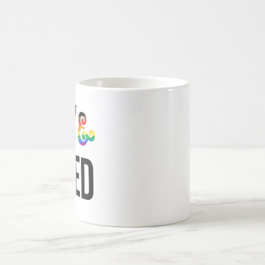 Gay und Tired Kaffeetasse (Mittel)