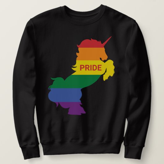 Gay Unicorn Sweatshirt (Design vorne)