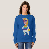 Gay Unicorn Sweatshirt (Vorne ganz)