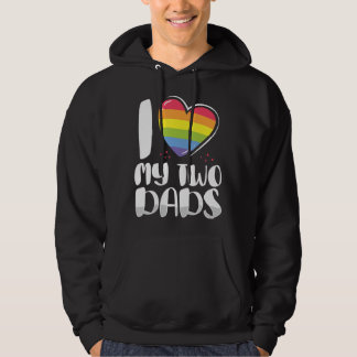Gay Vater stolz ich Liebe meine zwei Vater für Töc Hoodie