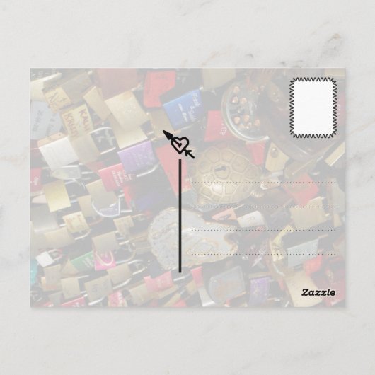 Gay Verlobt Postkarte (Rückseite)