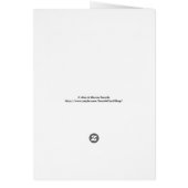 Gay Wedding, Apache Segen, Blau mit Punkten (Hinten)