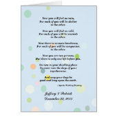 Gay Wedding, Apache Segen, Blau mit Punkten (Vorne)