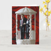 Gay Wedding Card Karte (Gelbe Blume)