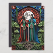 Gay Wedding Einladung (Vorne/Hinten)