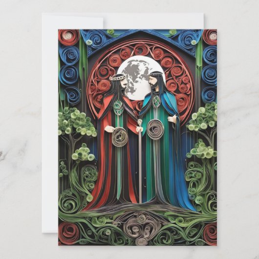 Gay Wedding Einladung (Vorderseite)