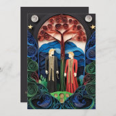 Gay Wedding Einladung (Vorne/Hinten)