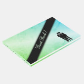 Gay Wedding Fresh Green Gästebuch (Ecke)