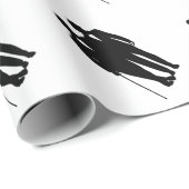 Gay Wedding Grooms Geschenkpapier (Rolleneckpunkt)