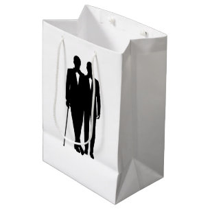 Gay Wedding Grooms Mittlere Geschenktüte