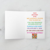 Gay WEDDING INVITATION Einladung (Innenseite)