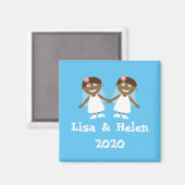 Gay Wedding Magnet (Vorderseite/Rückseite)