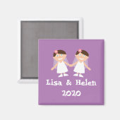 Gay Wedding Magnet (Vorderseite/Rückseite)