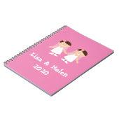 Gay Wedding Notizblock (Linke Seite)