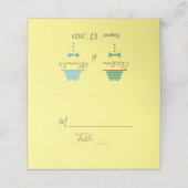 Gay Wedding Platzkarte (Außenseite Aufgefaltet)