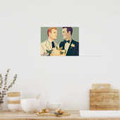 Gay Wedding Poster (Küche)