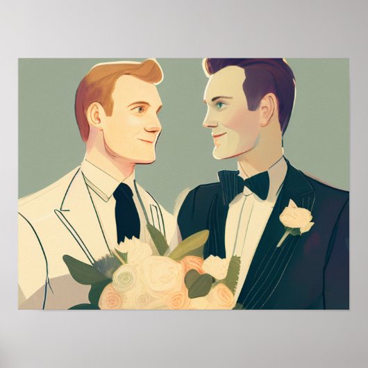 Gay Wedding Poster (Vorne)