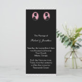 Gay Wedding Program für bemalte Silhouetten Programm (Stehend Vorderseite)