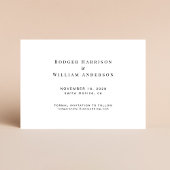 Gay Wedding Rainbow Foto Save the Date