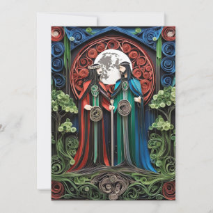 Gay Wedding RSVP Einladung