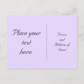 Gay Wedding Save the Date Ankündigungspostkarte (Rückseite)