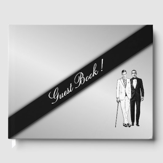 Gay Wedding Sinnlich Gästebuch (Vorderseite)