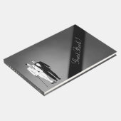 Gay Wedding Sinnlich Silver Gast Book Gästebuch (Ecke)