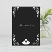 Gay Weditation - Lesbisch - Zwei Briden Einladung (Stehend Vorderseite)