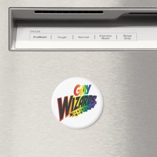 Gay Wizards Magnet (In Situ (Geschirrspüler))