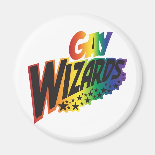 Gay Wizards Magnet (Vorne)