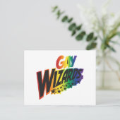 Gay Wizards Postkarte (Stehend Vorderseite)