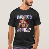 Gay Xmas Muscle Daddy Bear Nice Santa Pride LGBTQ T-Shirt (Vorderseite)