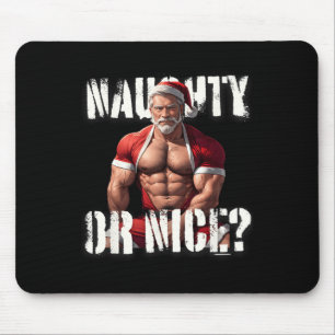 Gay Xmas Muskel Daddy Bär Netter Santa Pride Lgbtq Mousepad